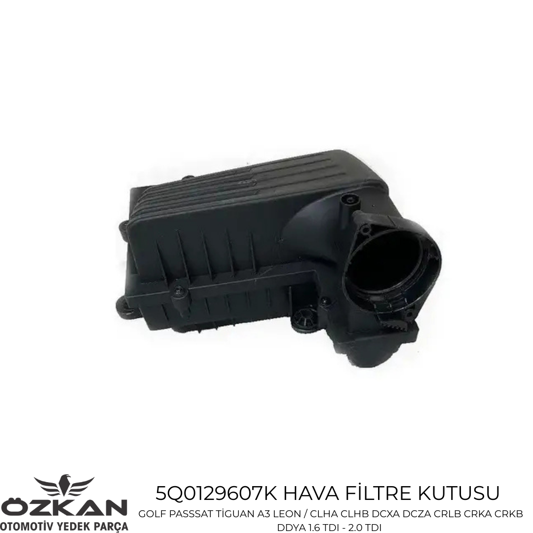 5Q0129607K HAVA FİLTRE KUTUSU  GOLF PASSSAT TİGUAN A3 LEON