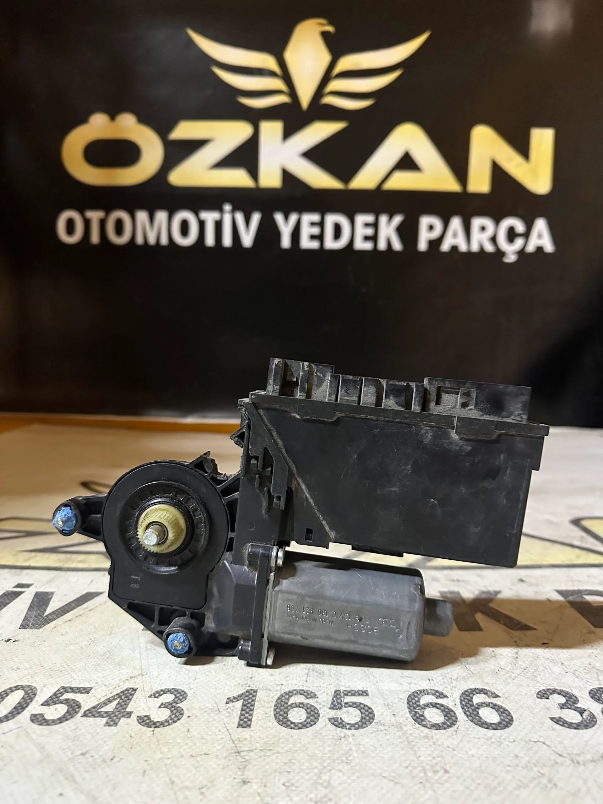 Audi A4 Sağ Arka Cam Motoru , 8E0959802E , 8E0 959 802 E - Küçük Görsel 2