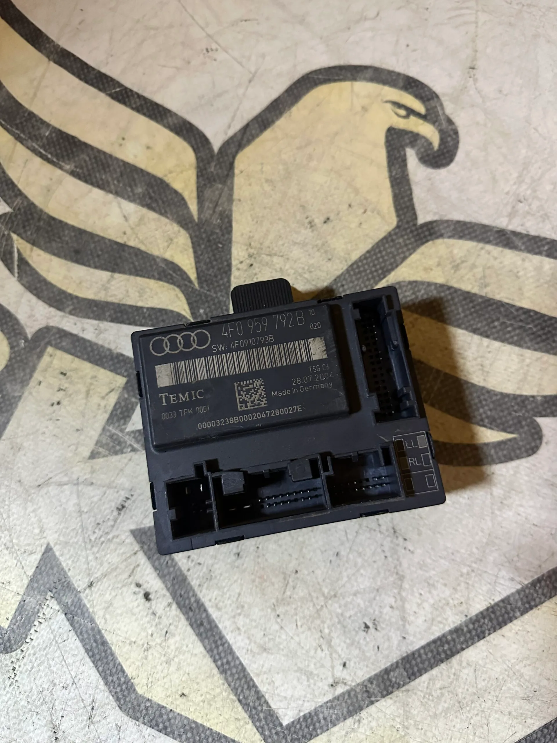 Audi A6 Sağ Ön Kapı Kontrol Beyni 4F0959792B , 4F0 959 792 B - Küçük Görsel 3