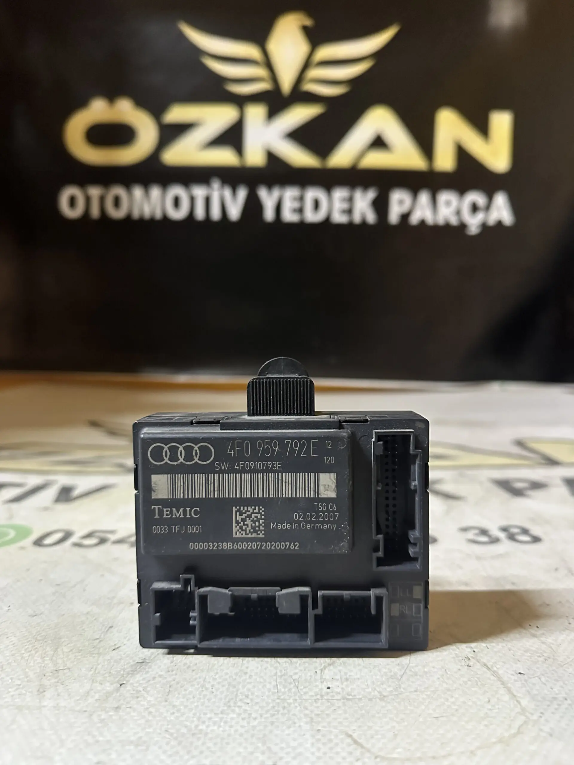 A6 C6 Sol Arka Kapı Kartı Beyni , 4F0959792E , 4F0 959 792 E