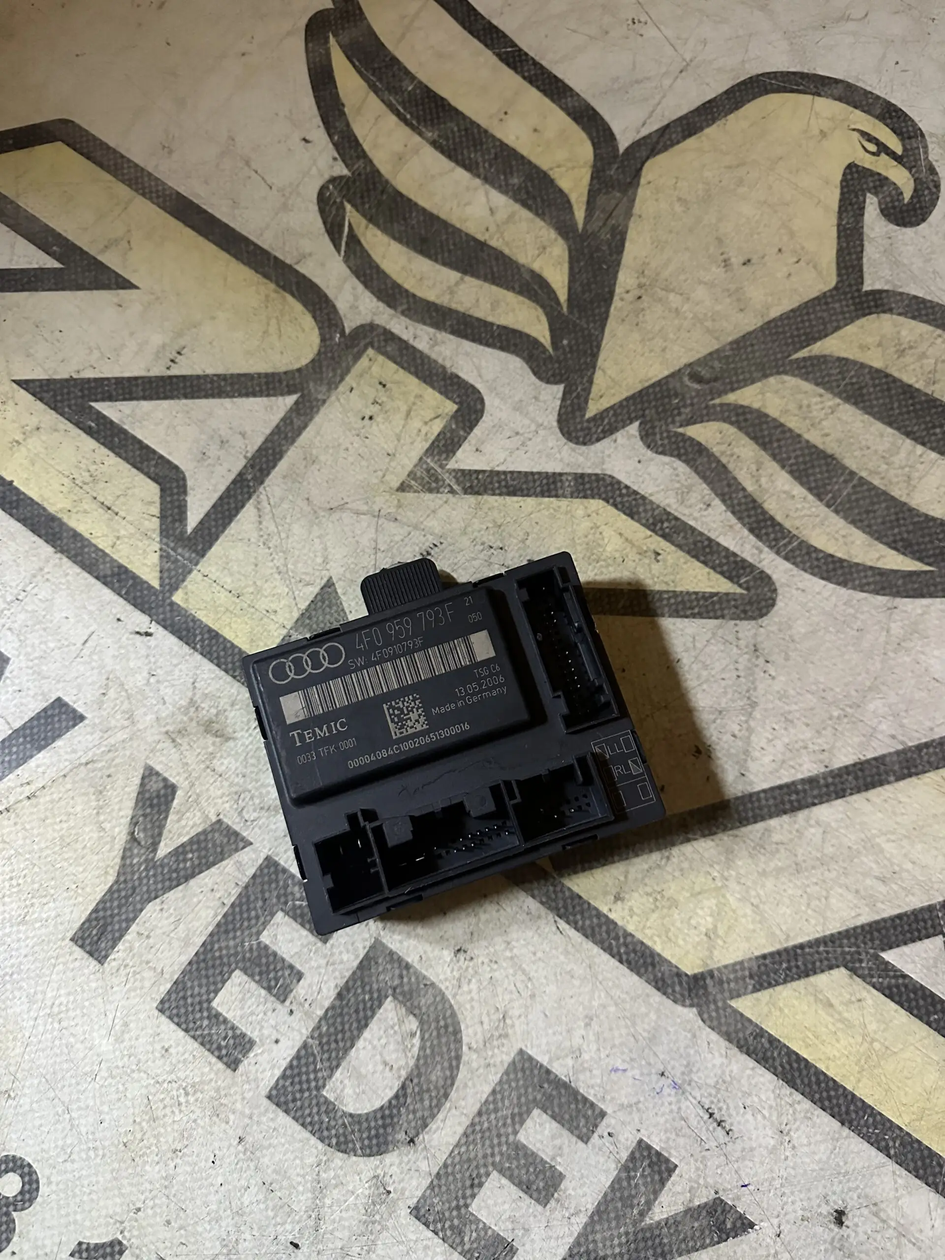 Audi A6 Sol Ön Kapı Kontrol Beyni Modülü , 4F0959793F , 4F0 959 793 F - Küçük Görsel 3