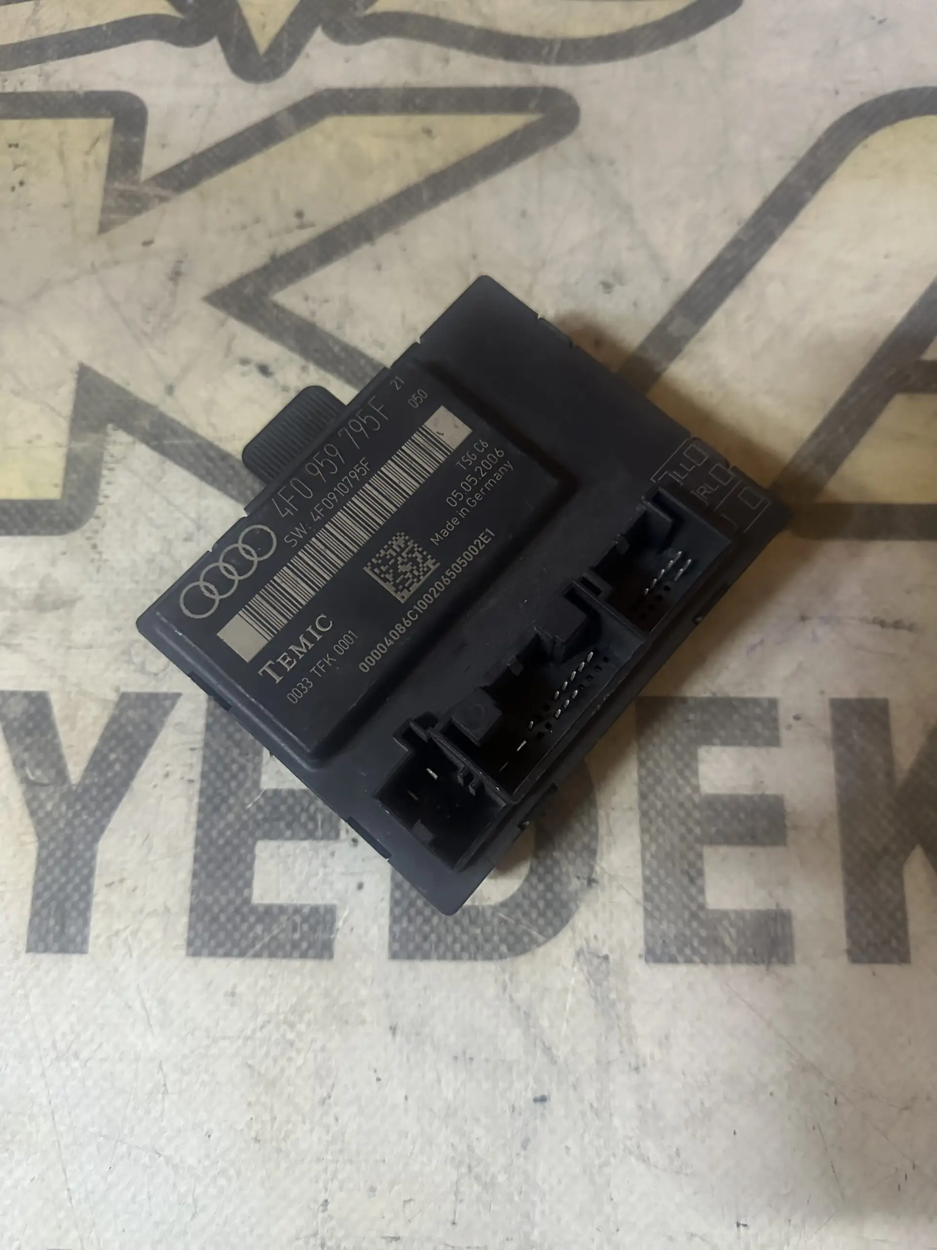 Audi A6 Kapı Kontrol Beyni modülü , 4F0959795F , 4F0 959 795 F - Küçük Görsel 3