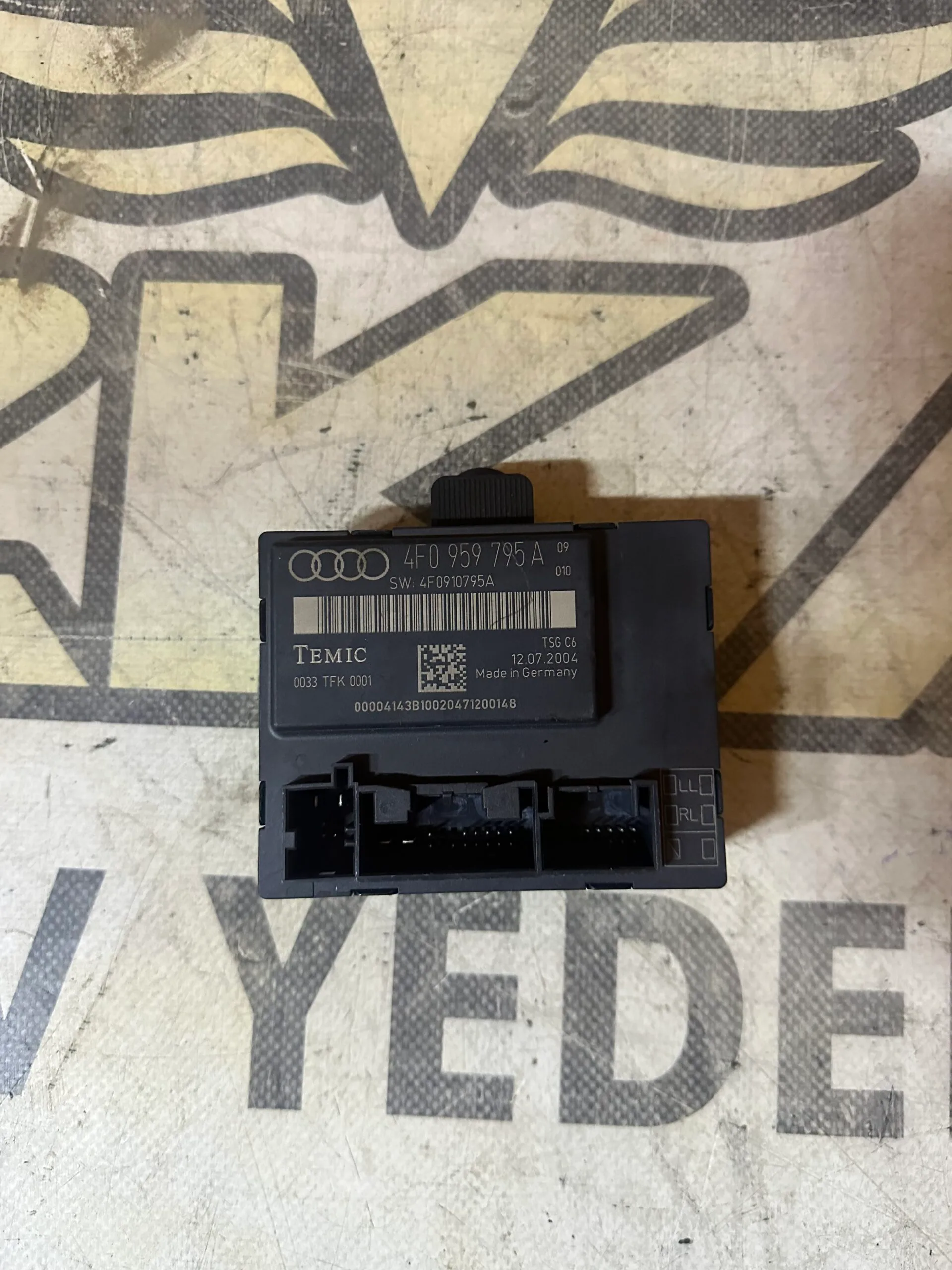 Audi A6 Kapı Kontrol Beyni Modülü 4F0959795A , 4F0 959 795 A - Küçük Görsel 3