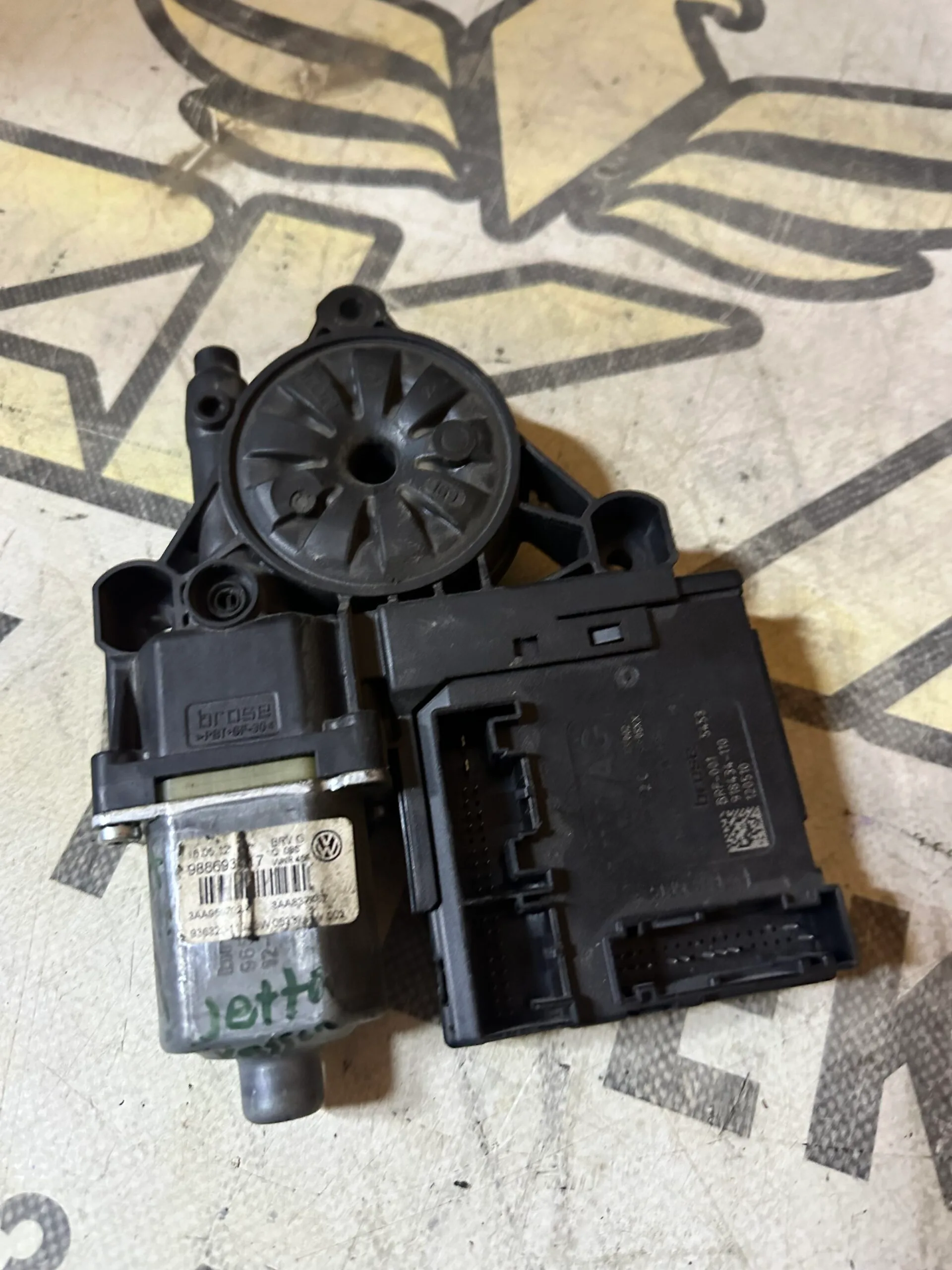 Passat , Jetta , CC , Sağ Ön Cam Motoru 3C0959792C , 3C0 959 792 C - Küçük Görsel 3