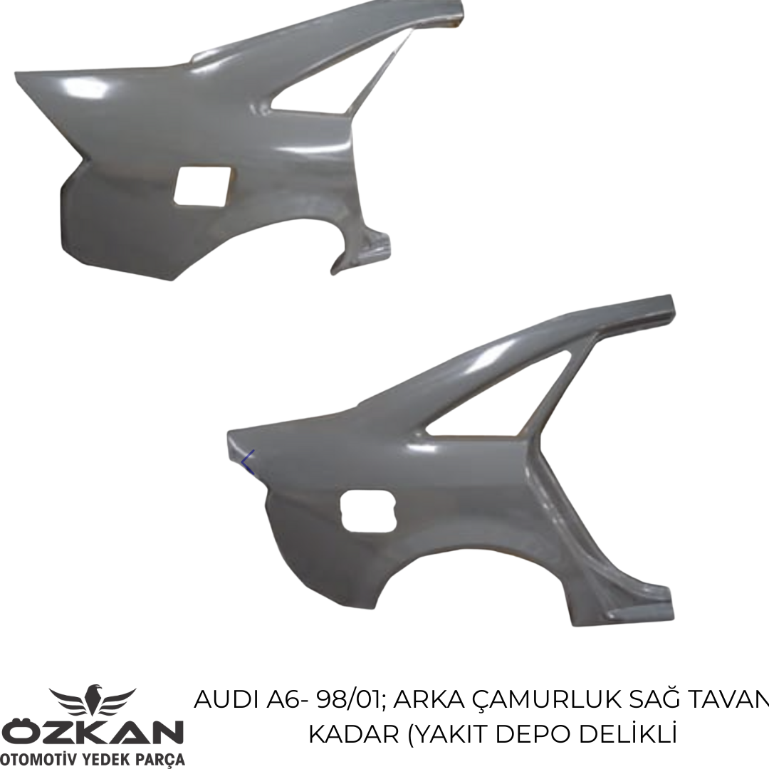 Audi A6 1998–2001 Sağ Arka Çamurluk (Tavana Kadar) - Görsel 1