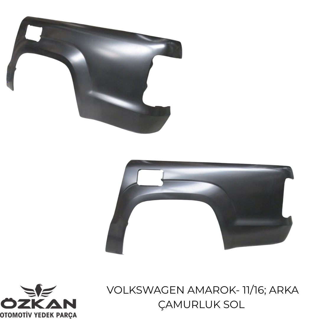 Volkswagen Amarok 2011–2016 Sol Arka Çamurluk