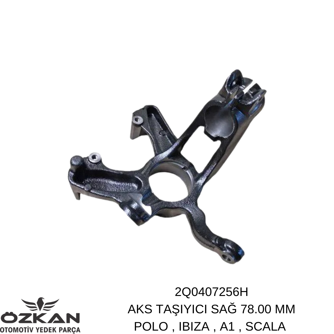 2Q0407256H AKS TAŞIYICI SAĞ 78.00 MM POLO , IBIZA , A1 , SCALA  - Görsel 1