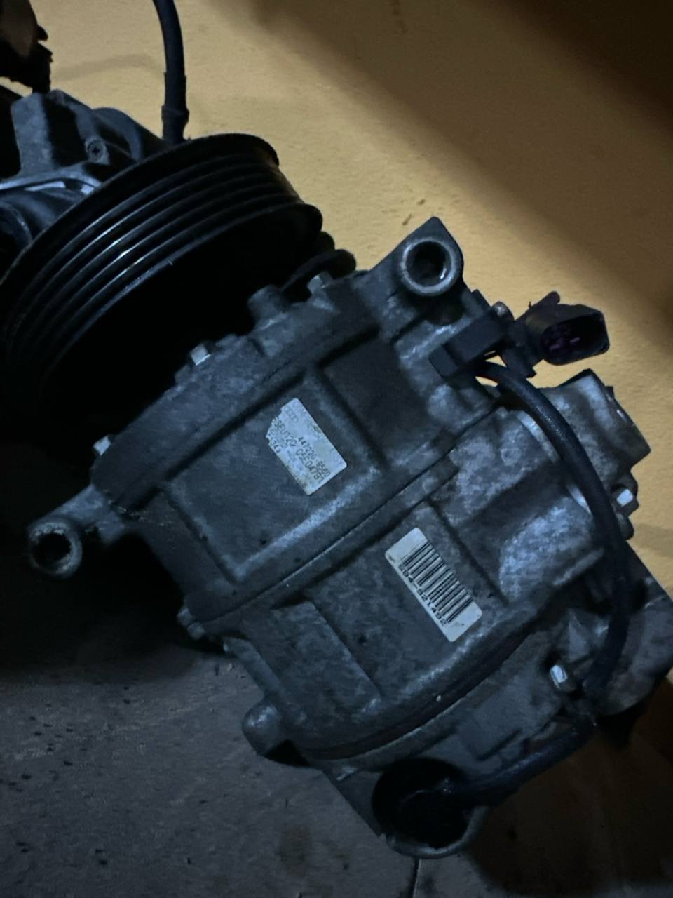05E04791 audi a4 1.8T b6 klima kompresörü 447220-9560 denso - Küçük Görsel 2