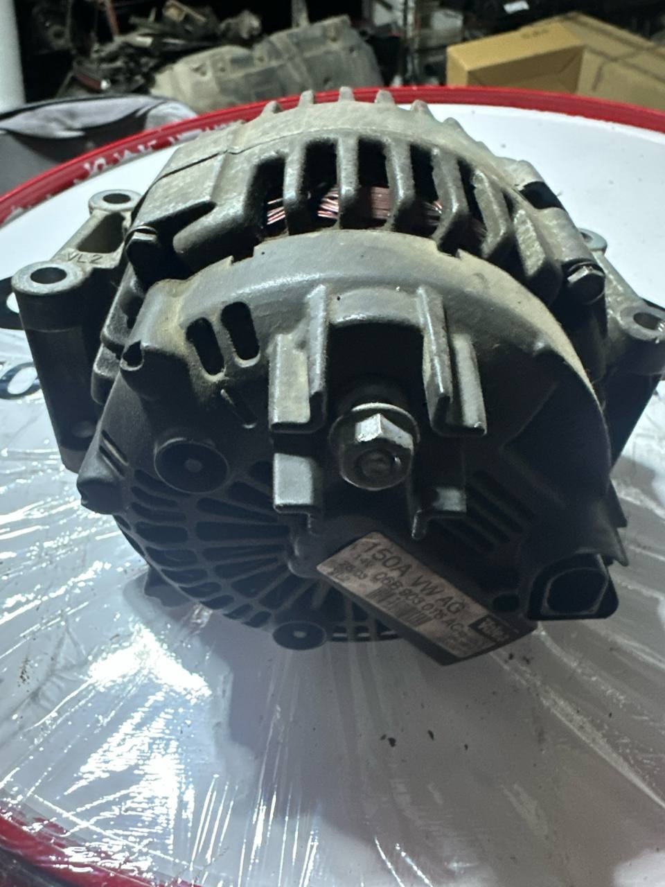 06B903016AC Audi A4 B6 şarj dinamosu alternatör - Küçük Görsel 2