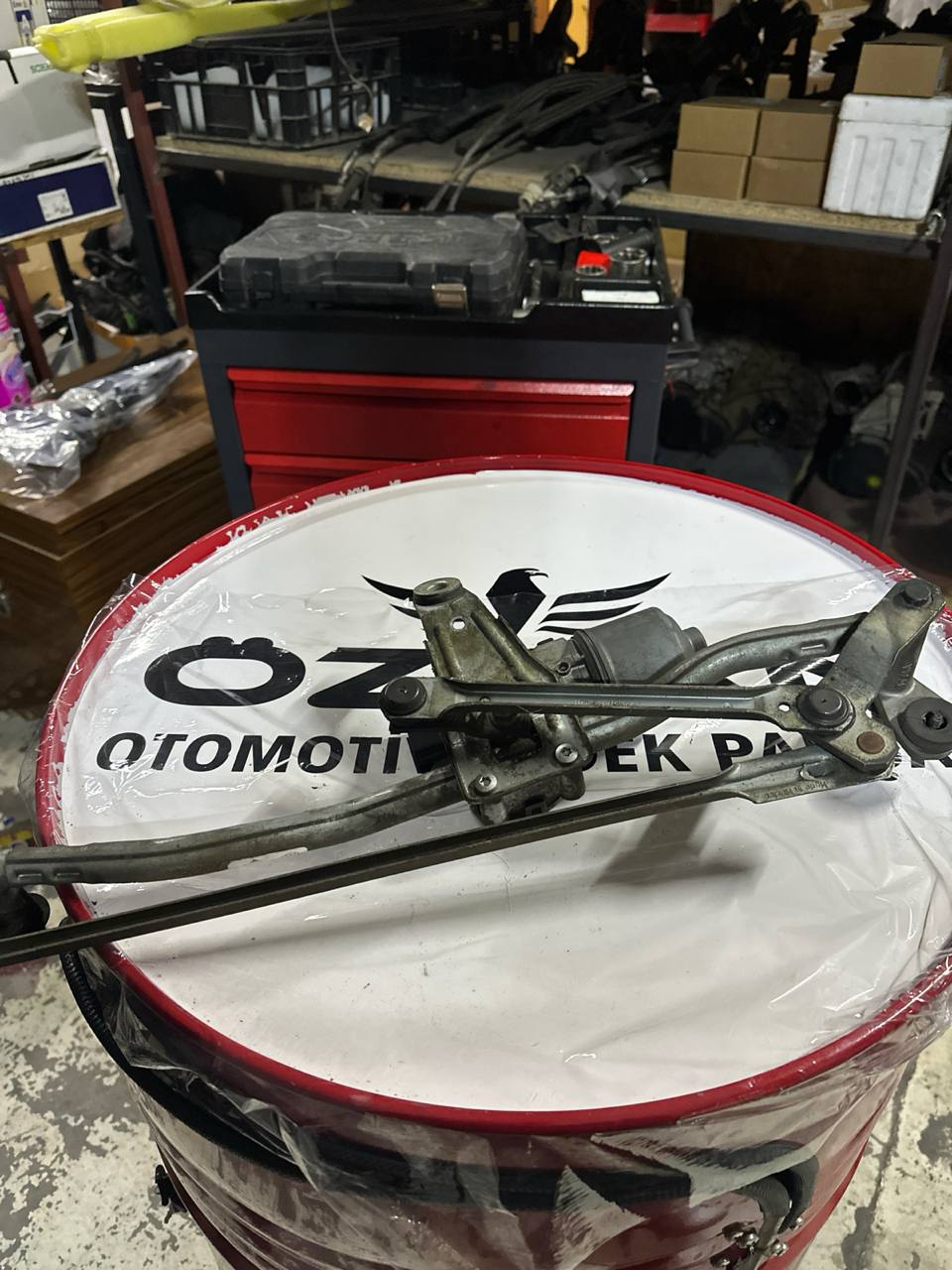 6R1955119A Jetta silecek motoru ve mekanizması 5C7955023B - Küçük Görsel 2