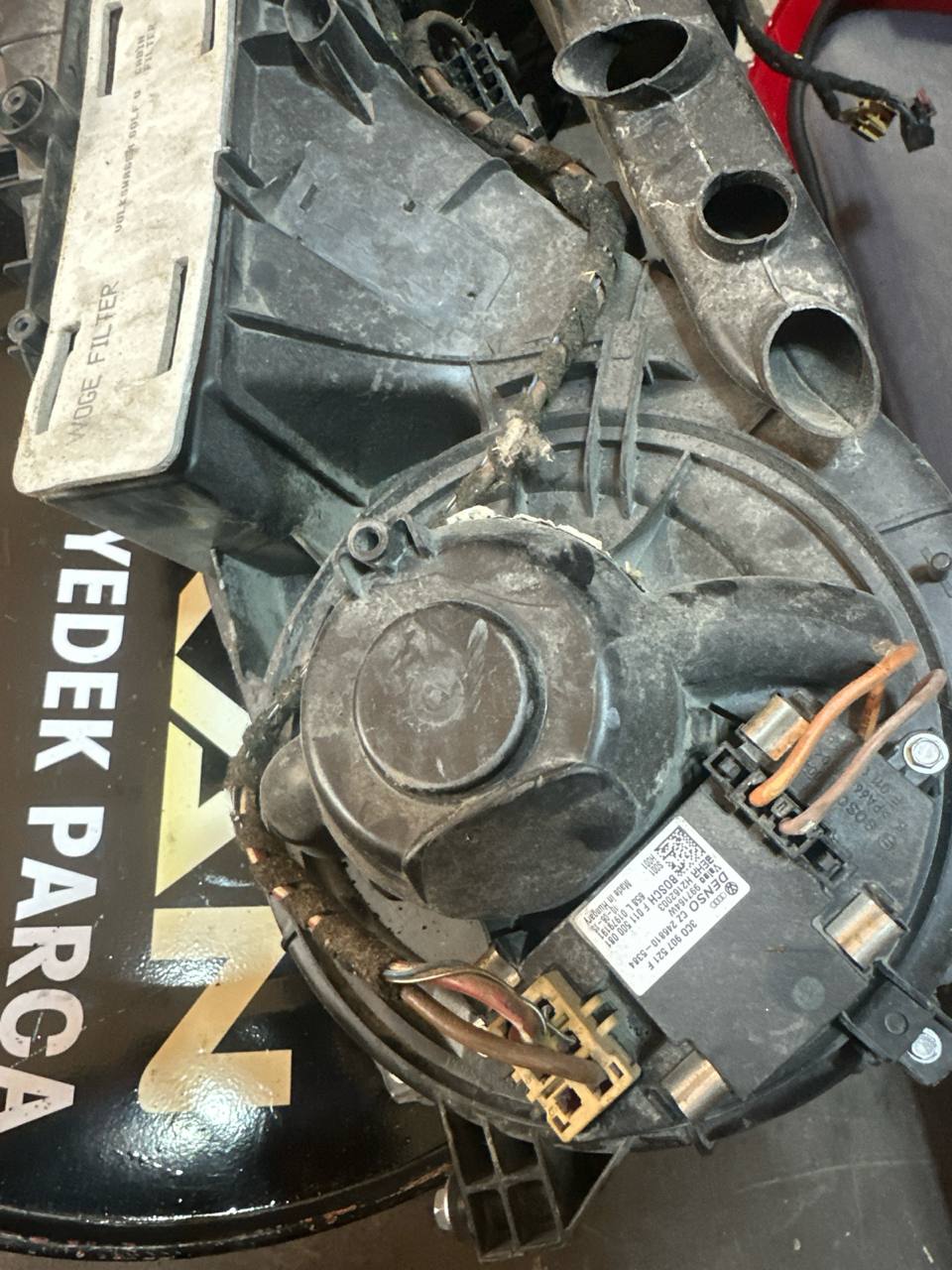 3C0907521F VW SKODA SEAT FAN KONTROL ÜNİTESİ REGÜLATÖRÜ , - Görsel 1
