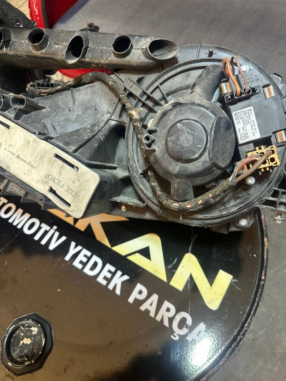 3C0907521F VW SKODA SEAT FAN KONTROL ÜNİTESİ REGÜLATÖRÜ , - Küçük Görsel 2