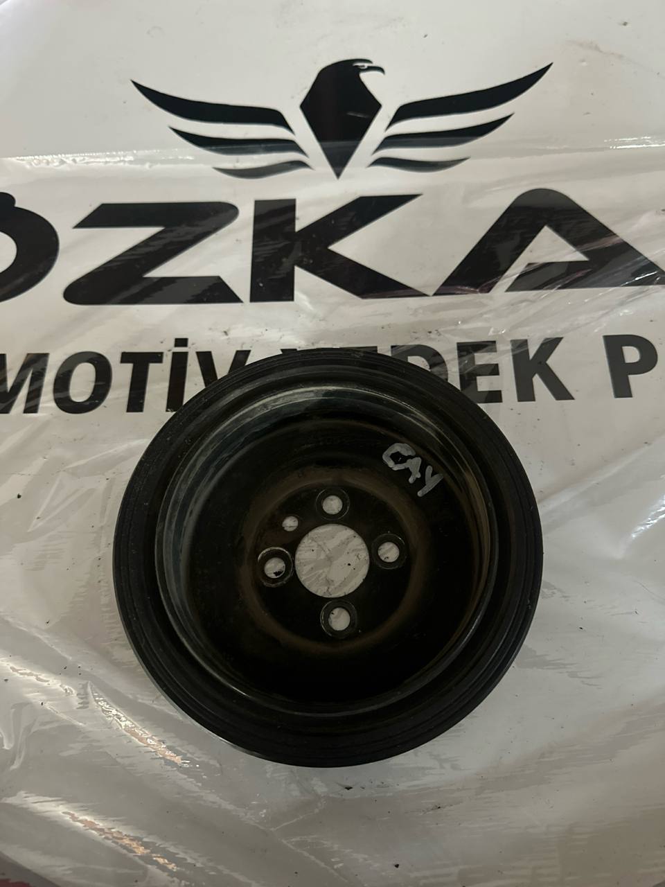 038105243M AUDİ SEAT SKODA VOLKSWAGEN KRANK KASNAĞI - Görsel 1