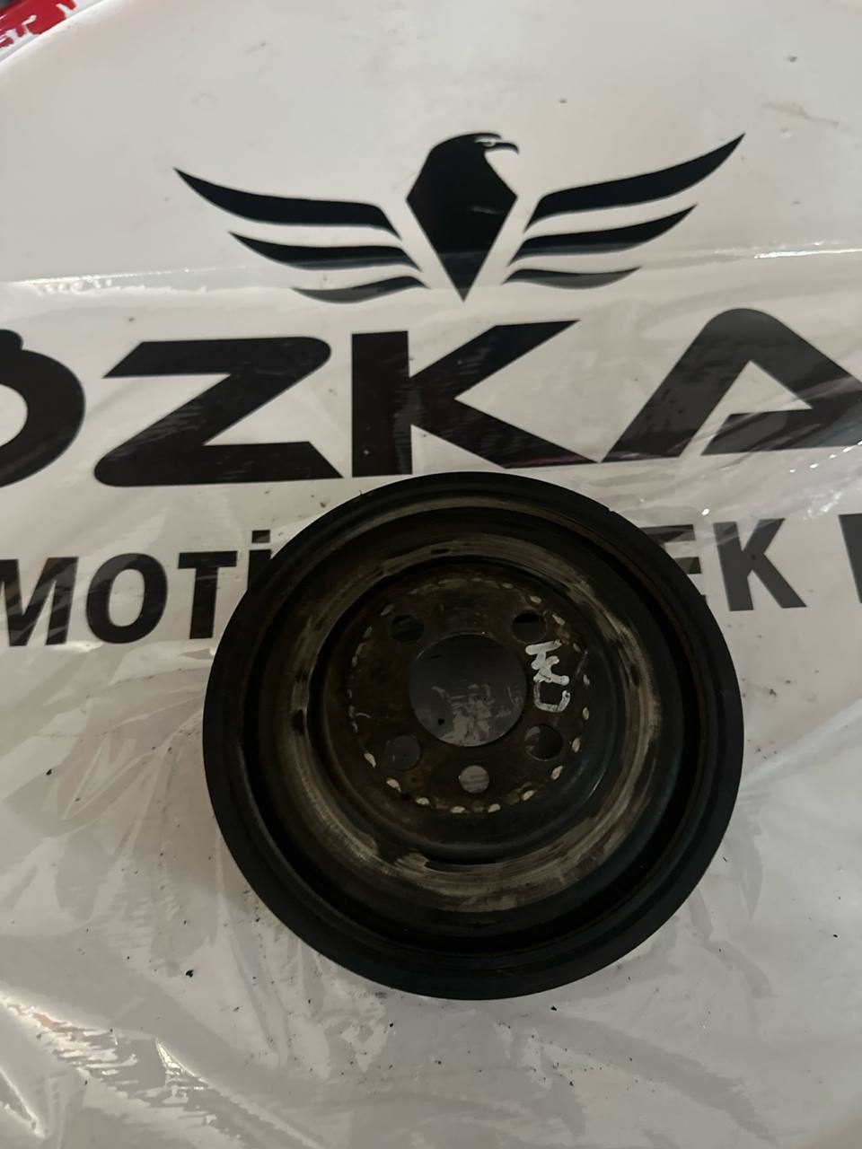 038105243M AUDİ SEAT SKODA VOLKSWAGEN KRANK KASNAĞI - Küçük Görsel 2