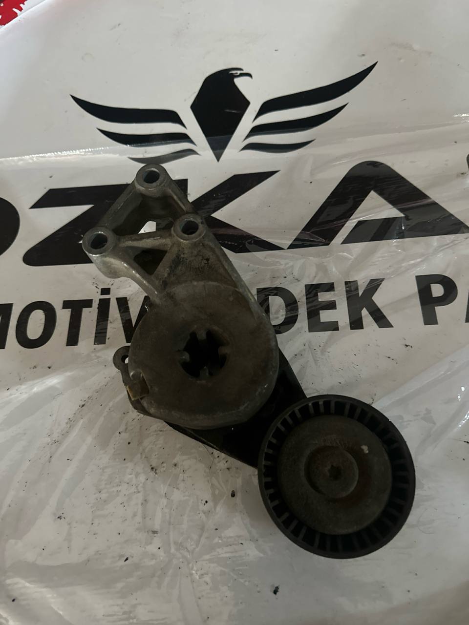 06A903315E VW AUDİ SEAT SKODA V KAYIŞ GERGİ RULMANI ALTERNATÖR GERGİSİ - Küçük Görsel 2