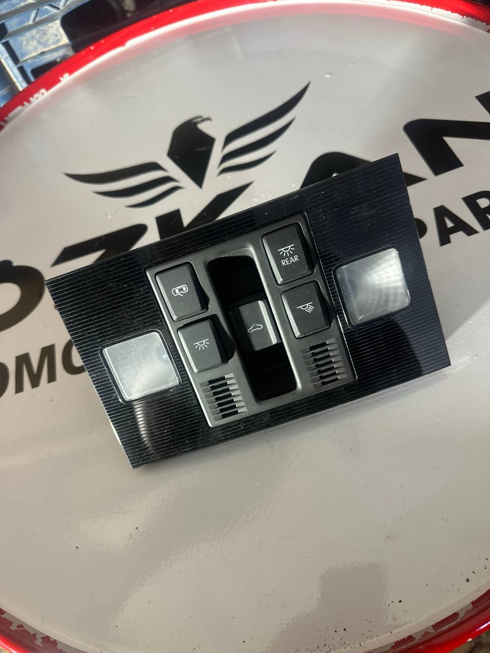5G1947105S GOLF 7 TAVAN AYDINLATMA SUNROOF KONTROL SİYAH RENK - Küçük Görsel 2
