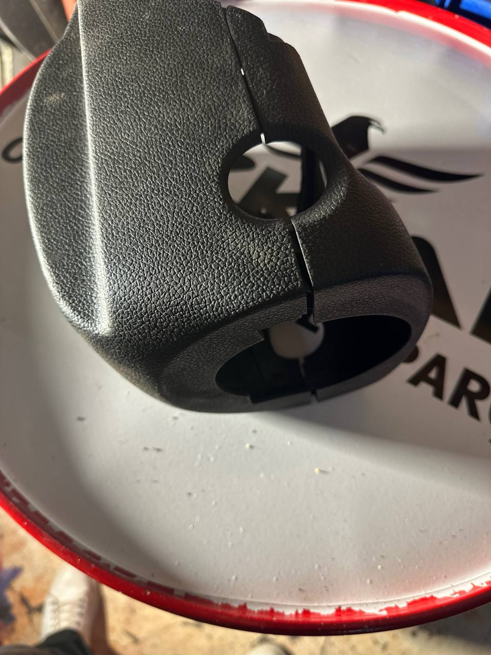 VW Jetta Direksiyon Kolonu Üst Alt Kapak Seti (OEM 5N0858565A) - Görsel 1