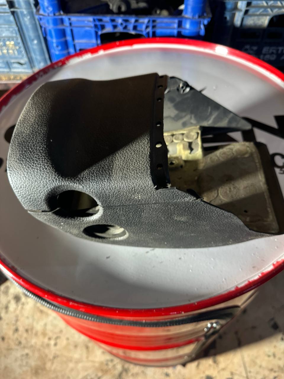 VW Jetta Direksiyon Kolonu Üst Alt Kapak Seti (OEM 5N0858565A) - Küçük Görsel 2