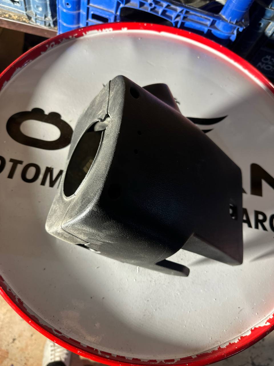 Peugeot 307 direksiyon kolon alt üst kaplaması plastiği - Küçük Görsel 2