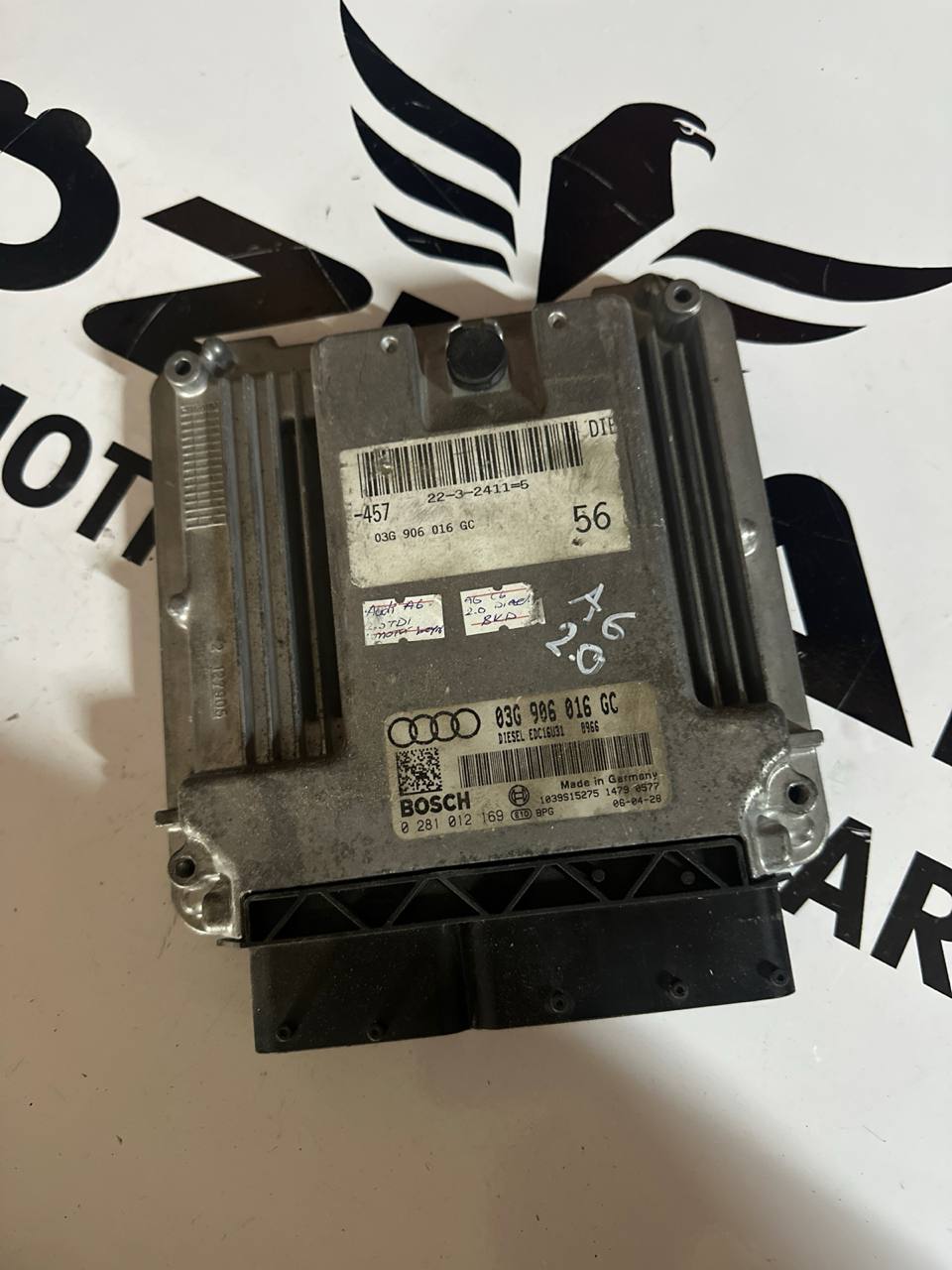 Audi A6 2.0 TDI Motor Beyni ECU EDC16U31 (OEM: 03G906016GC) - Görsel 1