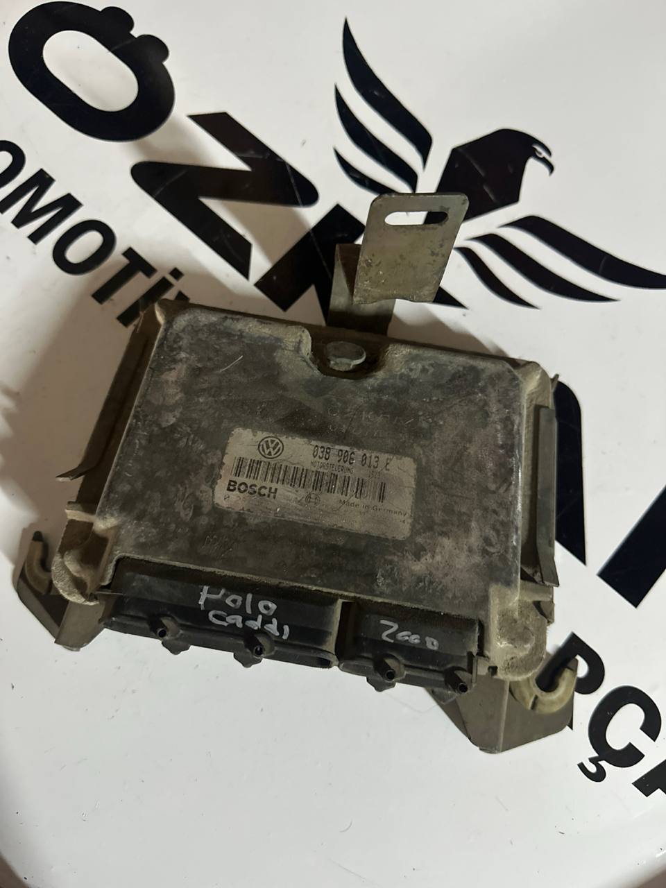VW Caddy - Seat Inca 1.9 TDI AEY Motor Beyni (OEM: 038906013E) - Görsel 1