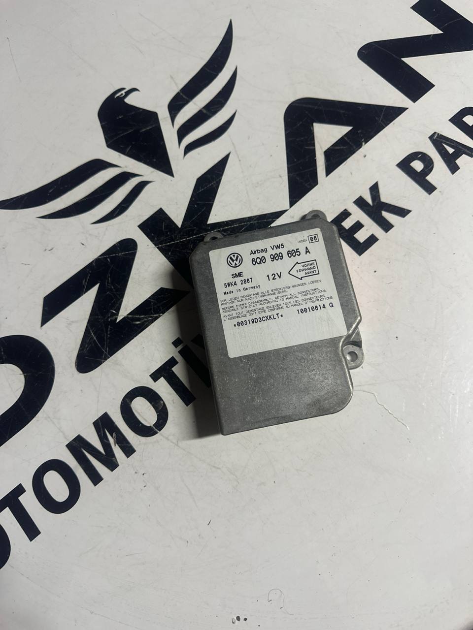 VW Golf, Bora ve Polo Airbag Beyni (OEM: 6Q0909605A) - Görsel 1