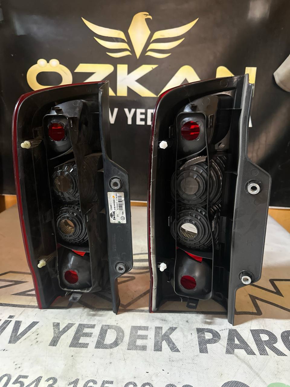 Fiat Fiorino - Peugeot Bipper - Citroen Nemo Sağ Stop Lambası (OEM: 01391432080E) - Küçük Görsel 2