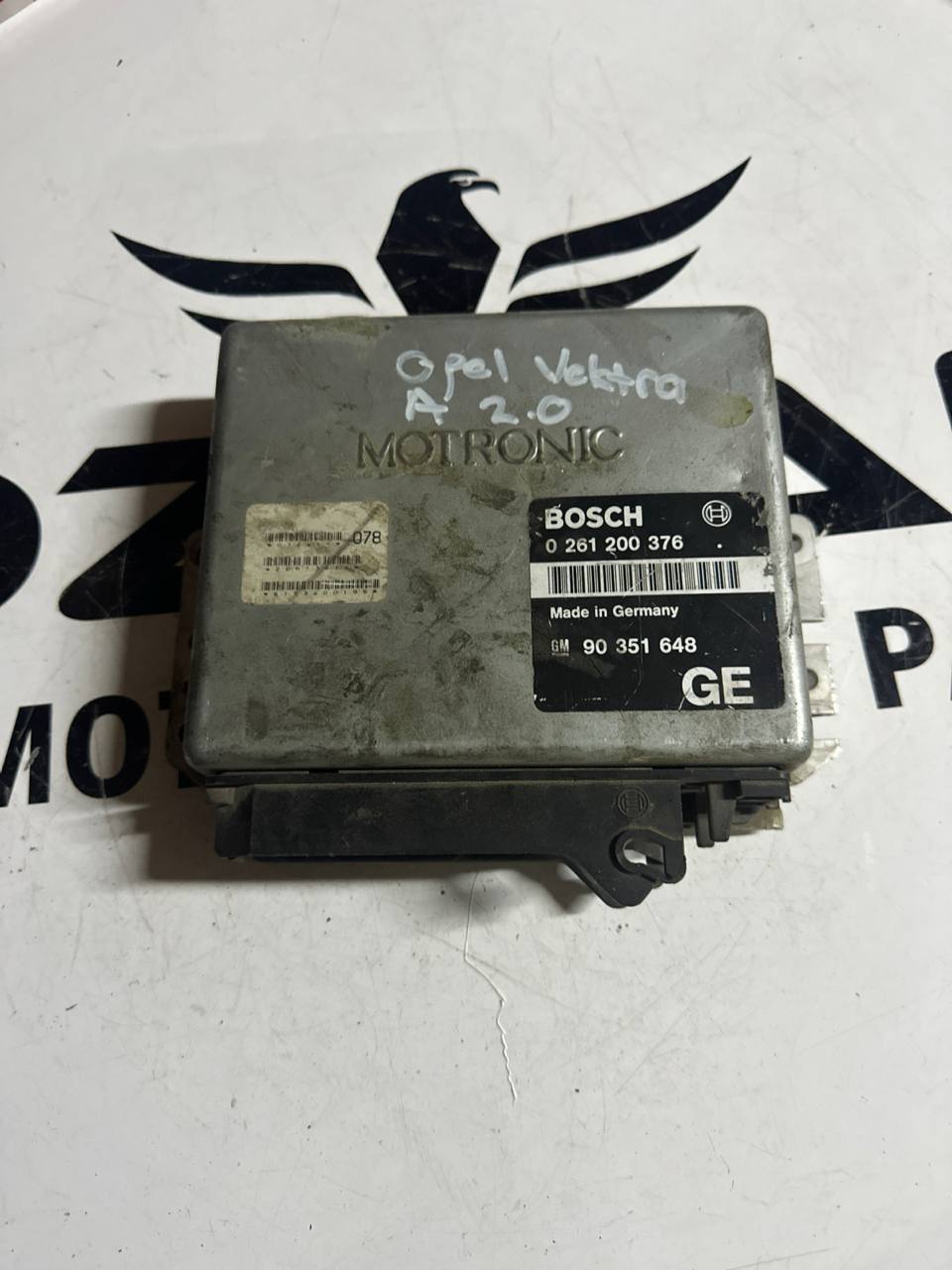 Opel Vectra A 2.0 8V Motor Kontrol Ünitesi - Motor Beyni (OEM: 90351648) - Görsel 1