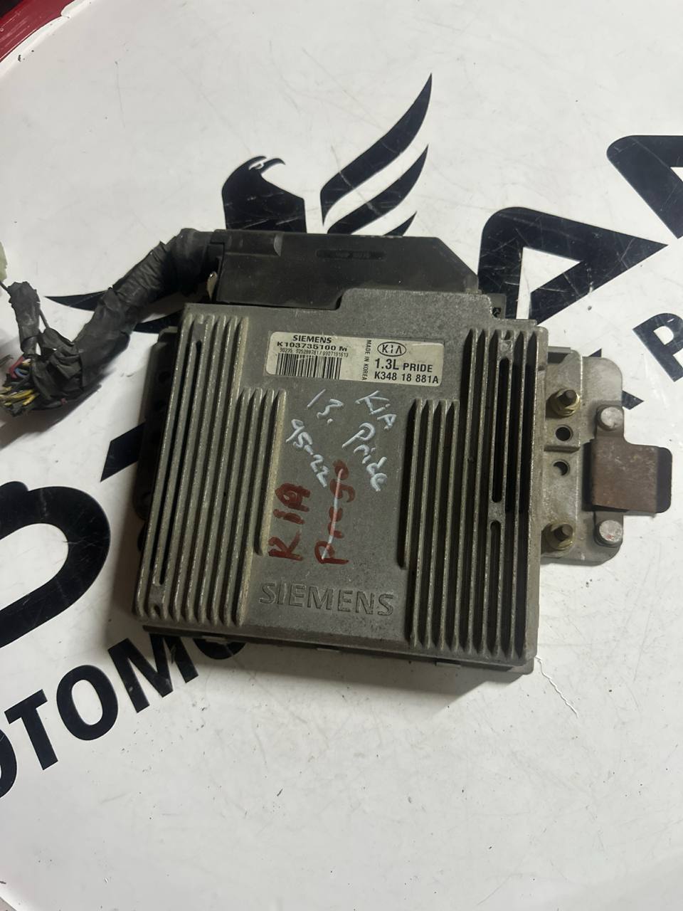 Kia Pride 1.3 Motor Beyni - Siemens ECU (OEM: K103735100M) - Görsel 1