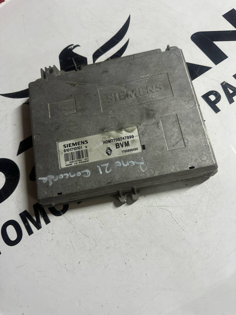 Renault 21 Concorde - Manager Motor Beyni - ECU (OEM: 7700858450) - Görsel 1