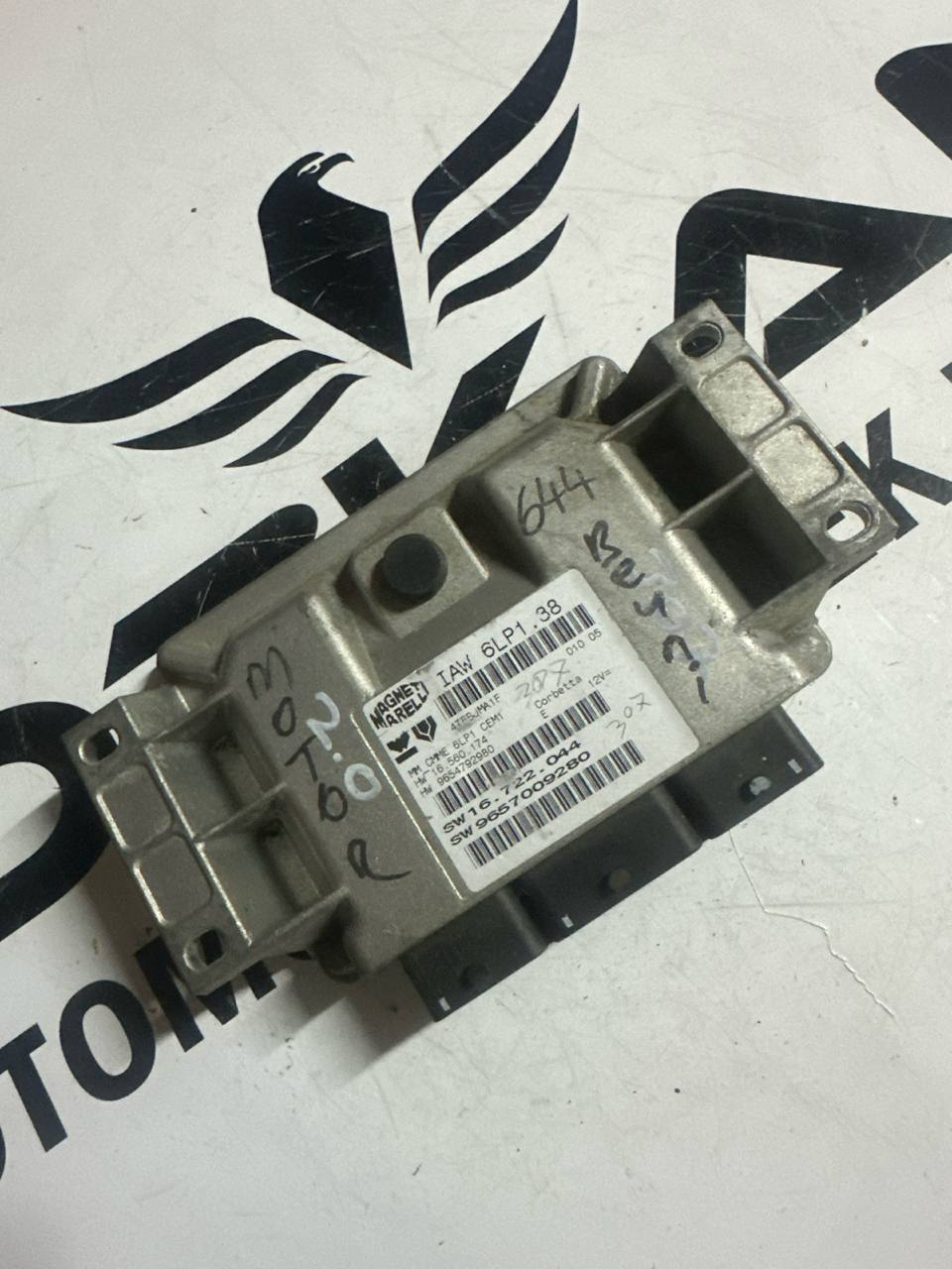 Peugeot 307 Magneti Marelli IAW 6LP1.38 Motor Beyni - ECU (OEM: 9654792980) - Görsel 1