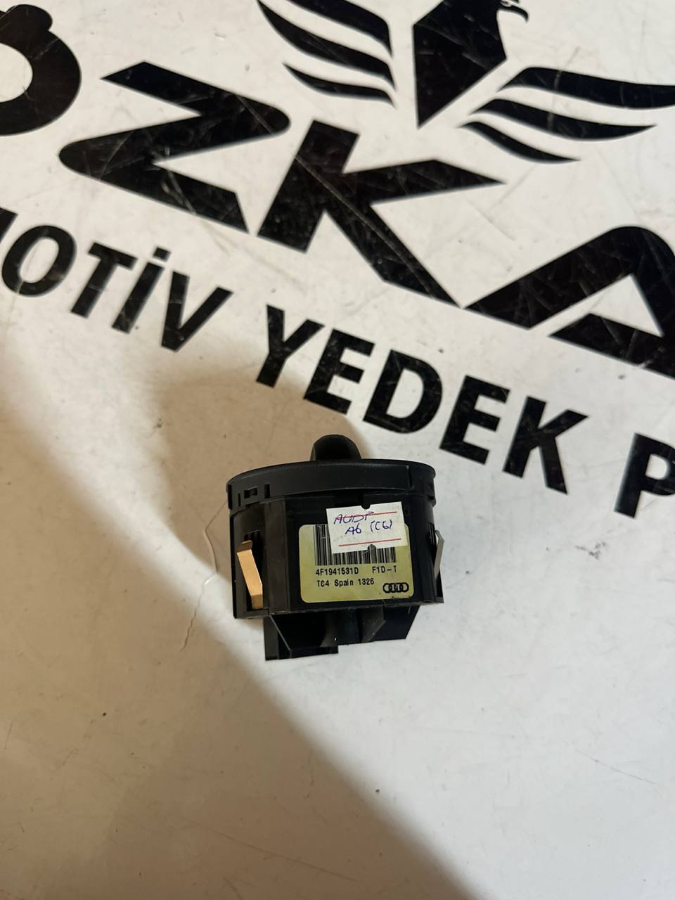 Audi A6 C6 Far Açma Anahtarı - Far Kontrol Düğmesi (OEM: 4F1941531D) - Küçük Görsel 2