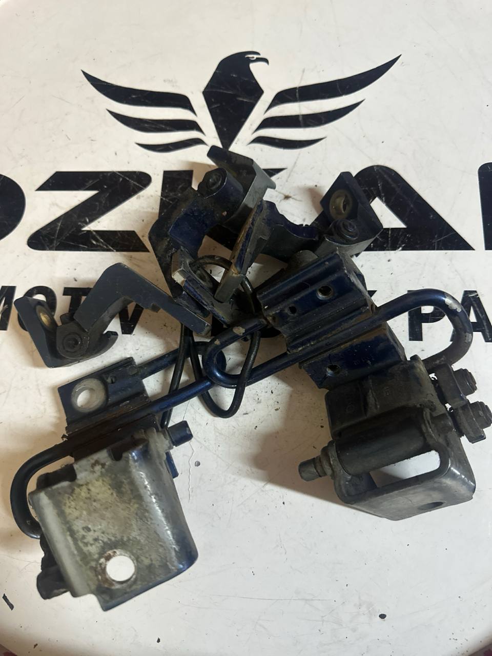 Audi A4 B7 ve A6 C6 Kapı Menteşesi (OEM: 8E0831411B, 8E0833412) - Görsel 1